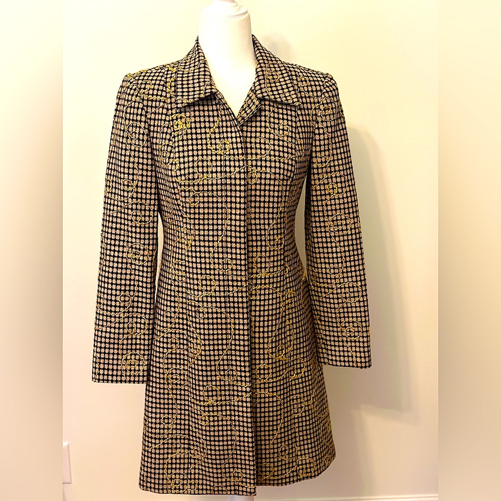 Reba size 4 long blazer/coat
